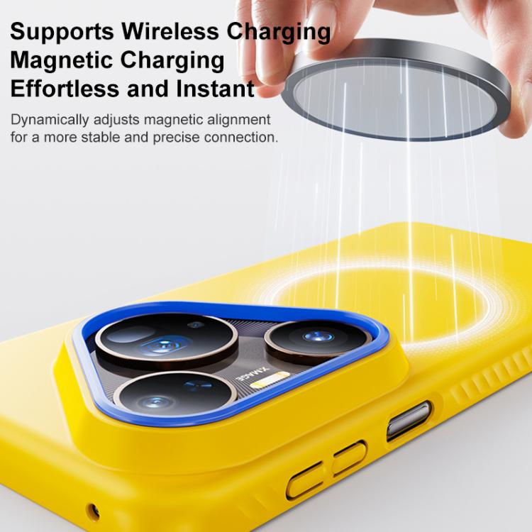 For Huawei Pura 70 Blues Series Skin Feel Magnetic PC Phone Case