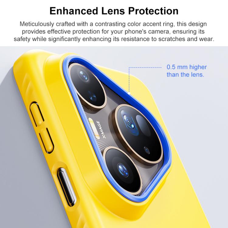For Huawei Pura 70 Blues Series Skin Feel Magnetic PC Phone Case