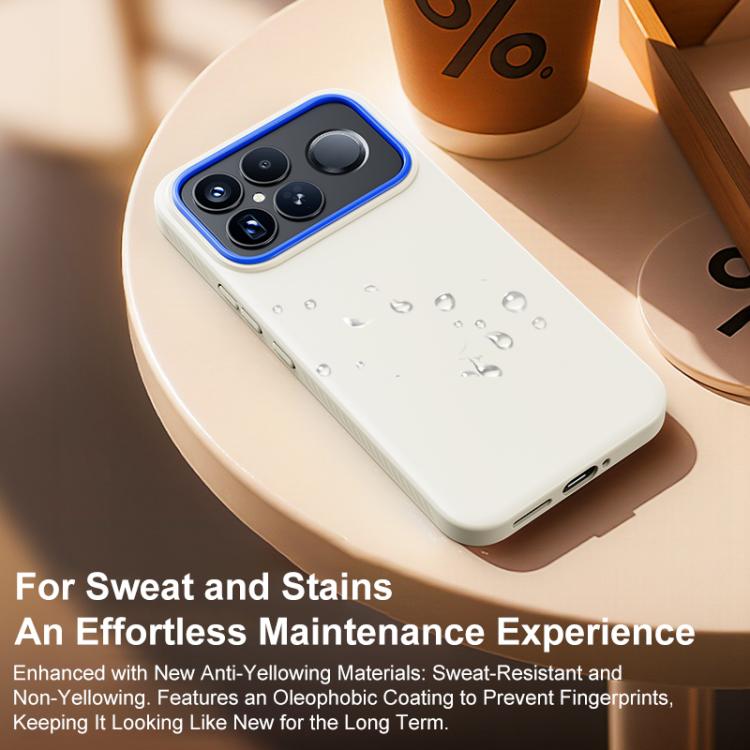 For Redmi K90 Blues Series Skin Feel Magnetic PC Phone Case