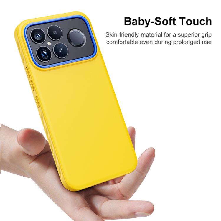 For Redmi K90 Blues Series Skin Feel Magnetic PC Phone Case