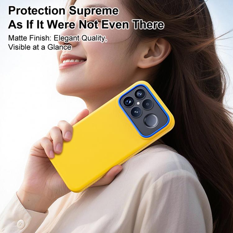 For Redmi K90 Blues Series Skin Feel Magnetic PC Phone Case
