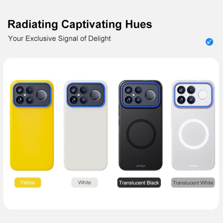 For Redmi K90 Pro Max Blues Series Skin Feel Magnetic PC Phone Case
