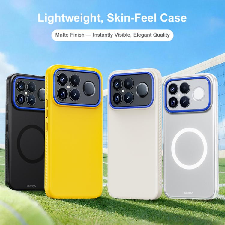For Redmi K90 Pro Max Blues Series Skin Feel Magnetic PC Phone Case