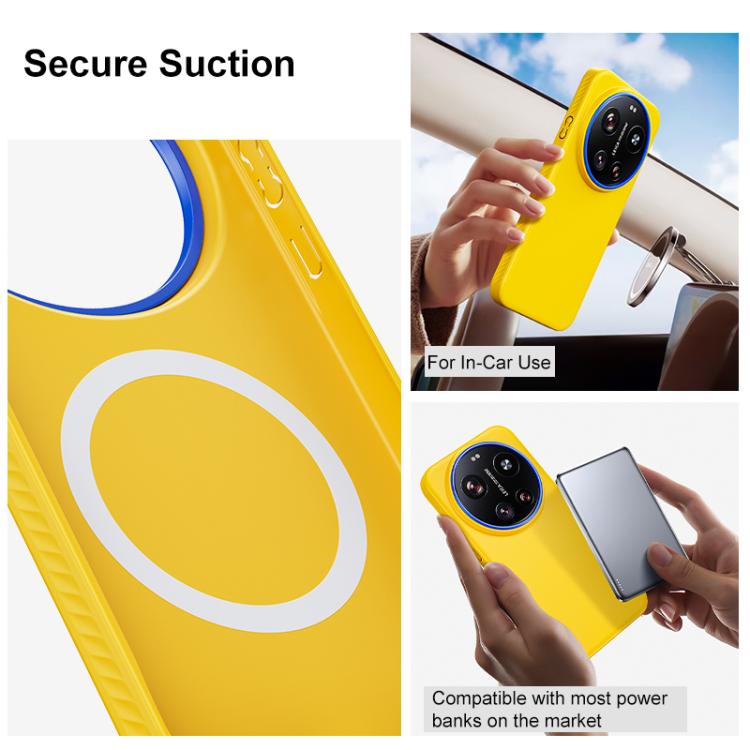 For Xiaomi 14 Ultra Blues Series Skin Feel Magnetic PC Phone Case