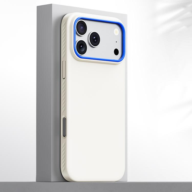 For iPhone 17 Pro Blues Series Skin Feel Magnetic PC Phone Case