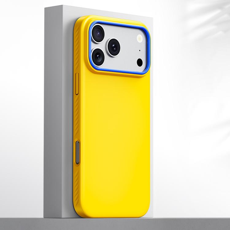 For iPhone 17 Pro Blues Series Skin Feel Magnetic PC Phone Case