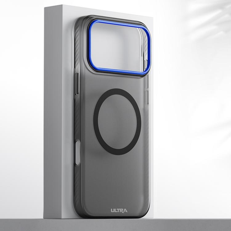 For iPhone 17 Pro Blues Series Skin Feel Magnetic PC Phone Case