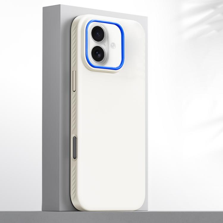 For iPhone 17 Blues Series Skin Feel Magnetic PC Phone Case