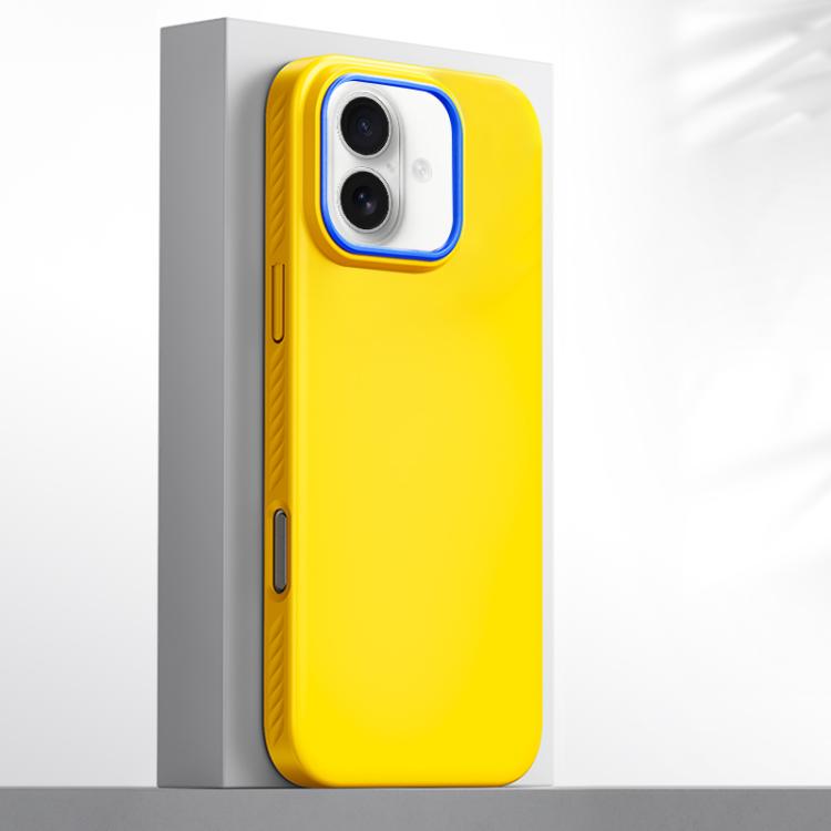 For iPhone 17 Blues Series Skin Feel Magnetic PC Phone Case