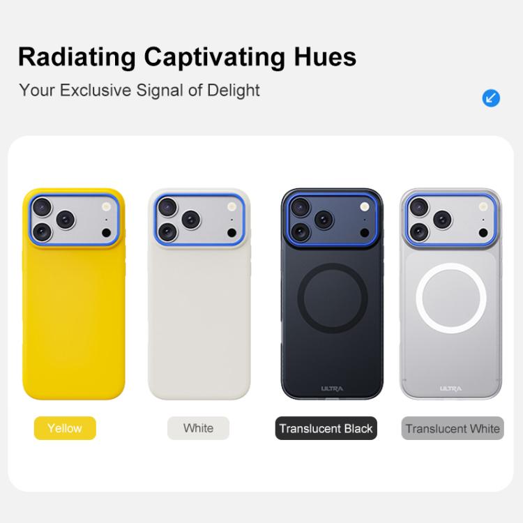 For iPhone 15 Pro Max Blues Series Skin Feel Magnetic PC Phone Case