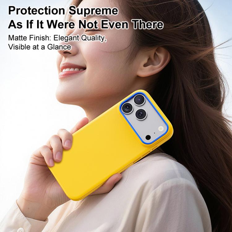 For iPhone 15 Pro Max Blues Series Skin Feel Magnetic PC Phone Case