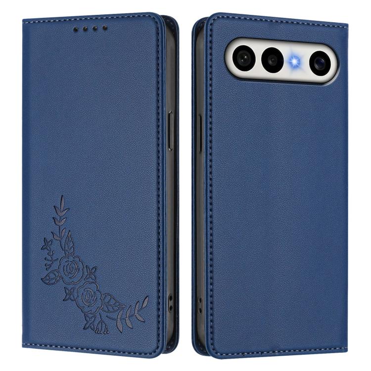 For vivo S50 Pro mini / X300 FE 5G Russia Peony Embossed Magnetic RFID Vegan Leather Phone Case
