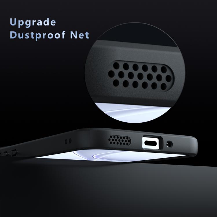 For OPPO Reno15 Pro Global Armor Magnetic Holder PC Hybrid TPU Phone Case - Frosted Black