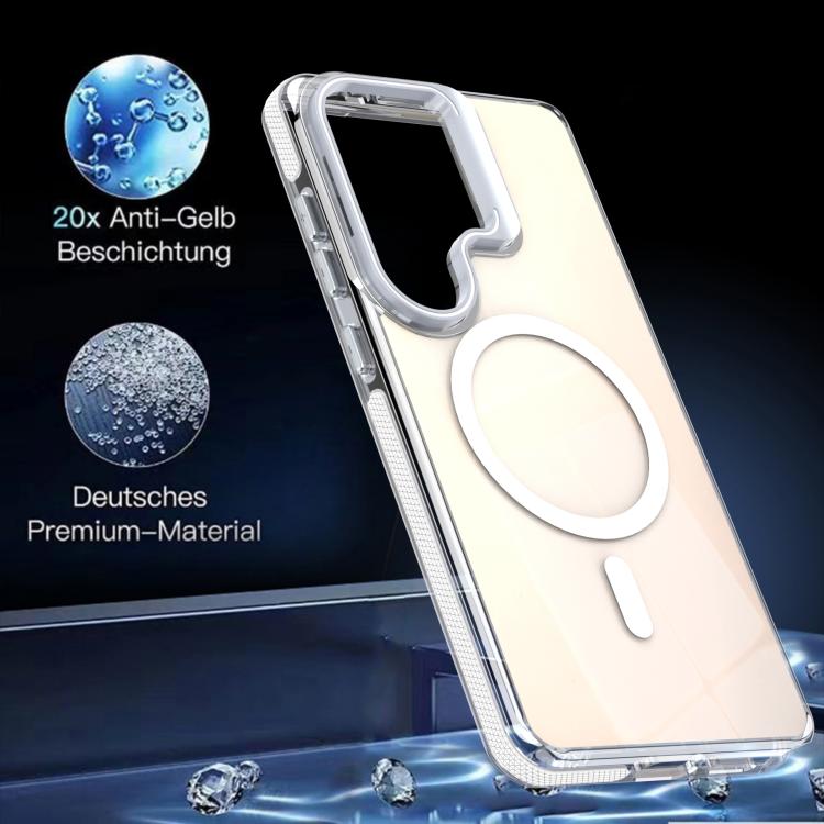 For Samsung Galaxy S26 Ultra 5G Vibrant Chameleon Lens Kickstand Magnetic Phone Case