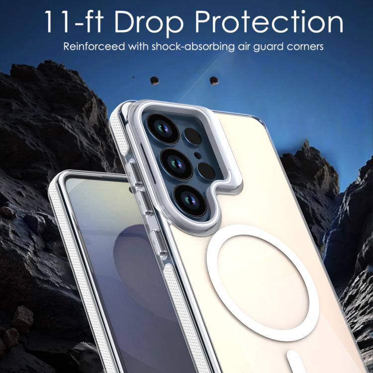 For Samsung Galaxy S26 Ultra 5G Vibrant Chameleon Lens Kickstand Magnetic Phone Case