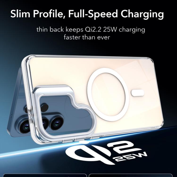 For Samsung Galaxy S26 Ultra 5G Vibrant Chameleon Lens Kickstand Magnetic Phone Case