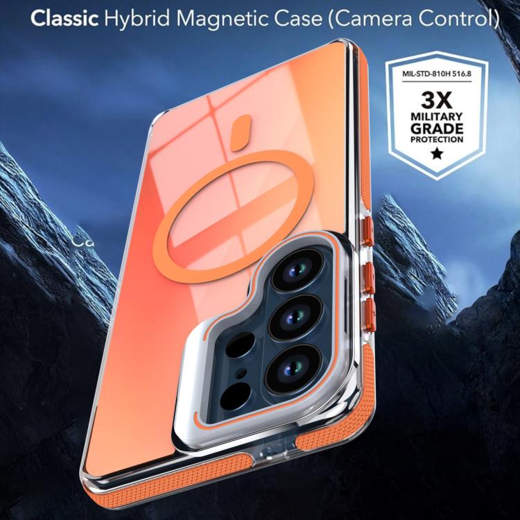 For Samsung Galaxy S26 Ultra 5G Vibrant Chameleon Lens Kickstand Magnetic Phone Case