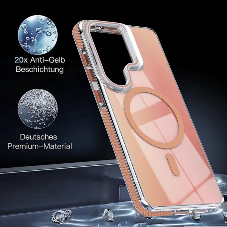 For Samsung Galaxy S26 Ultra 5G Vibrant Chameleon Lens Kickstand Magnetic Phone Case