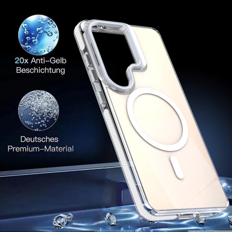 For Samsung Galaxy S26 5G Vibrant Chameleon Lens Kickstand Magnetic Phone Case