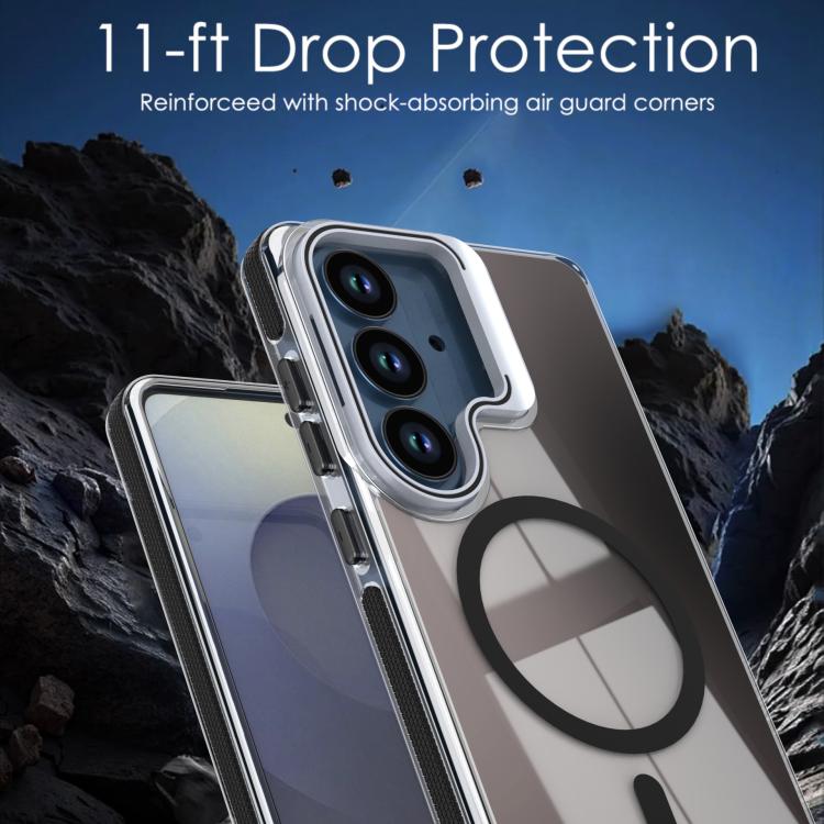 For Samsung Galaxy S26 5G Vibrant Chameleon Lens Kickstand Magnetic Phone Case