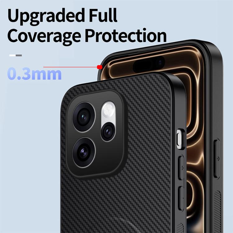 For OPPO Reno15 F 5G WANLONFENG Kickstand Carbon Fiber Texture Magnetic Phone Case