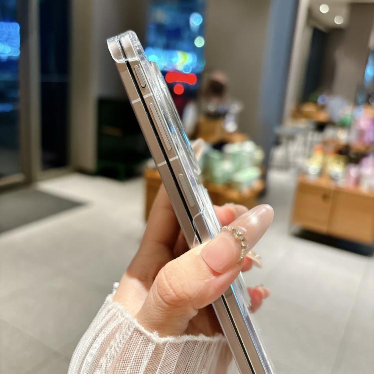 For OPPO Find N6 5G Axial Magnetic Shell Pattern Phone Case with 360 Holder