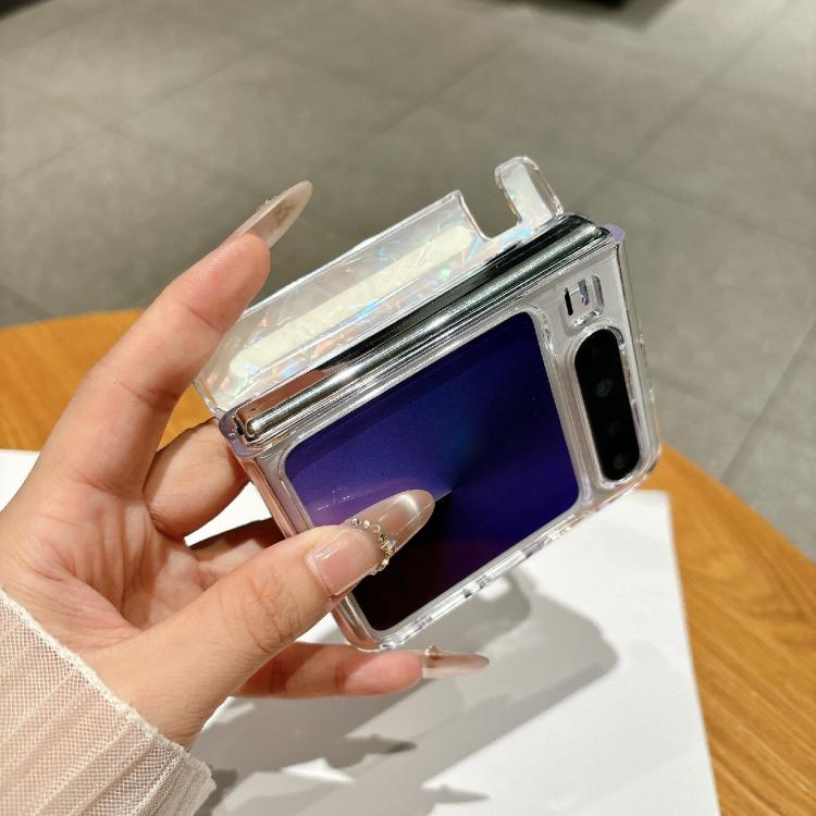 For Huawei Pura X Axial Magnetic Shell Pattern Phone Case with 360 Holder