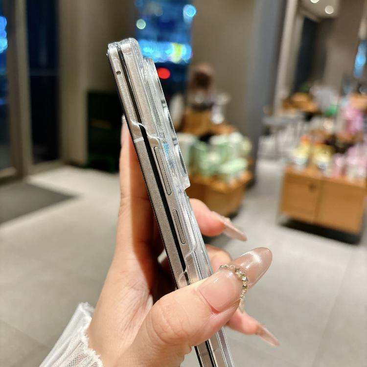 For Samsung Galaxy Z Fold6 Axial Magnetic Shell Pattern Phone Case with 360 Holder