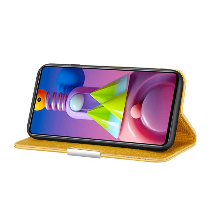 For Samsung Galaxy M51 Litchi Texture Horizontal Flip Leather Case with Holder & Card Slots