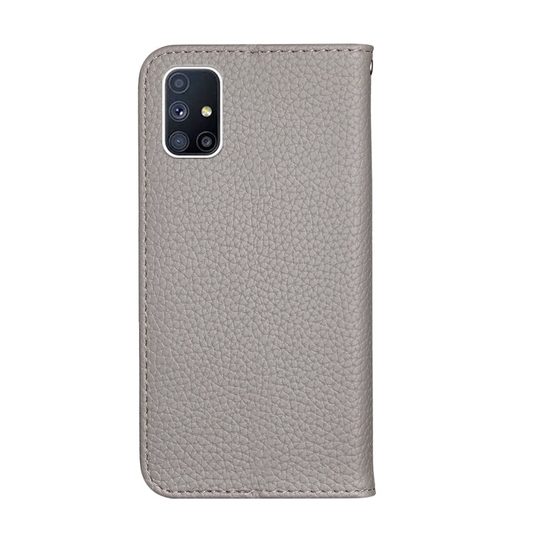 For Samsung Galaxy M51 Litchi Texture Horizontal Flip Leather Case with Holder & Card Slots