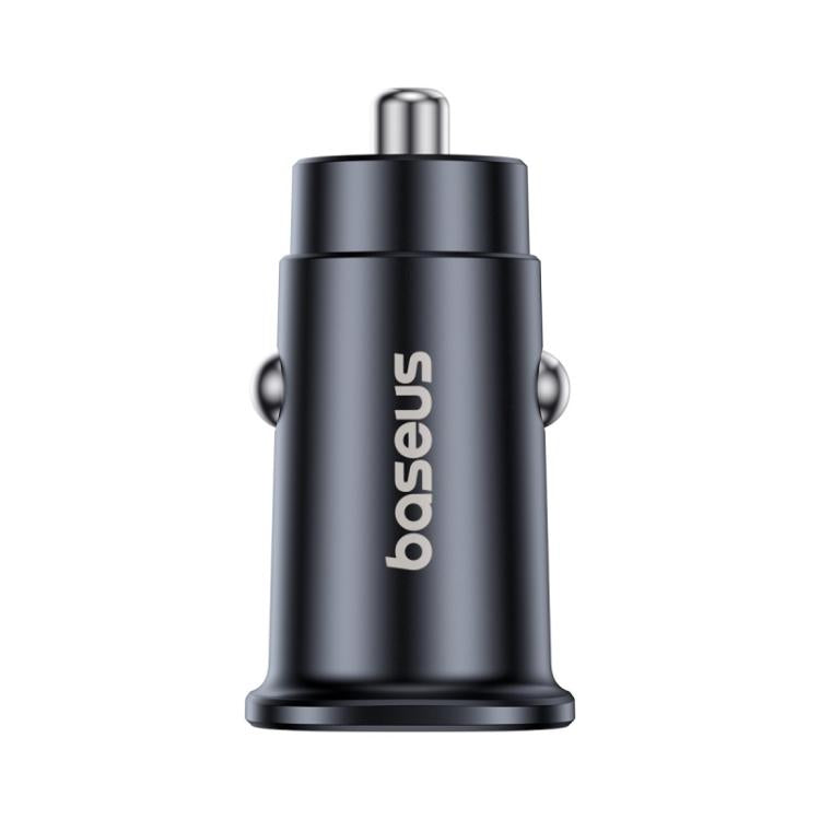 Baseus GoTrip DP1 30W Dual Type-C Car Charger - Black