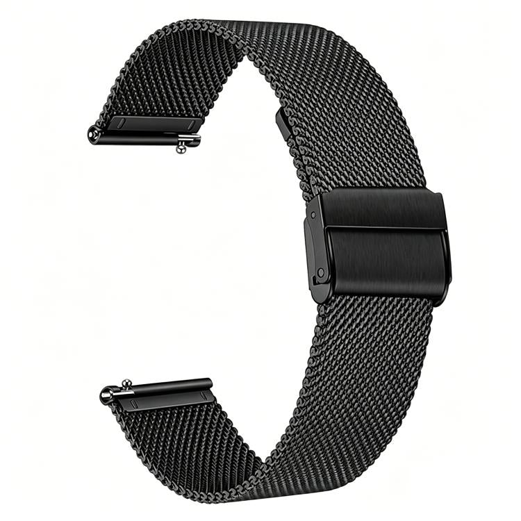 For Samsung Galaxy Watch5 40mm Milanese Buckle Stainless Steel Watch Band with Film Integrated PC Case