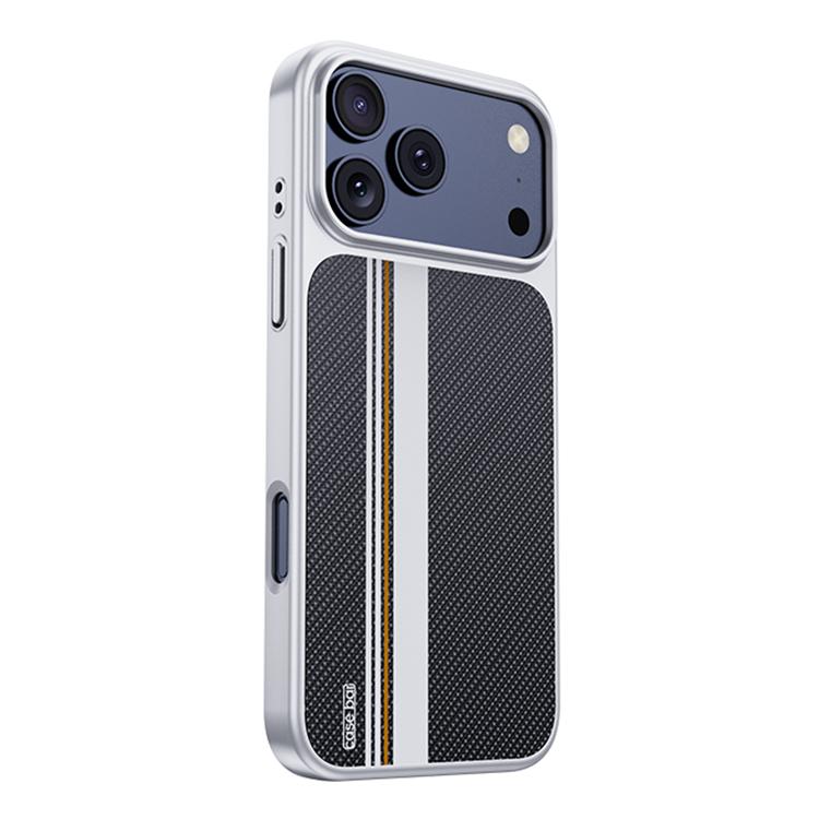 For iPhone 17 Pro Flower World Series Leather Magnetic TPU Phone Case