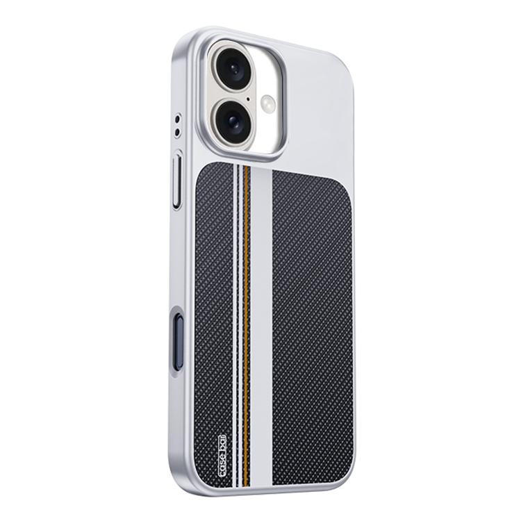 For iPhone 16 Flower World Series Leather Magnetic TPU Phone Case