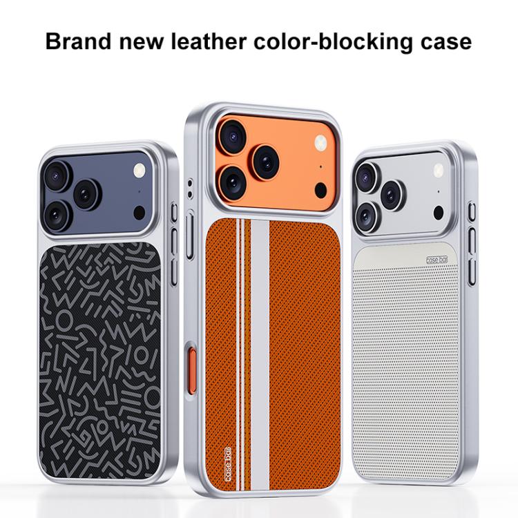 For iPhone 17 Pro Flower World Series Leather Magnetic TPU Phone Case