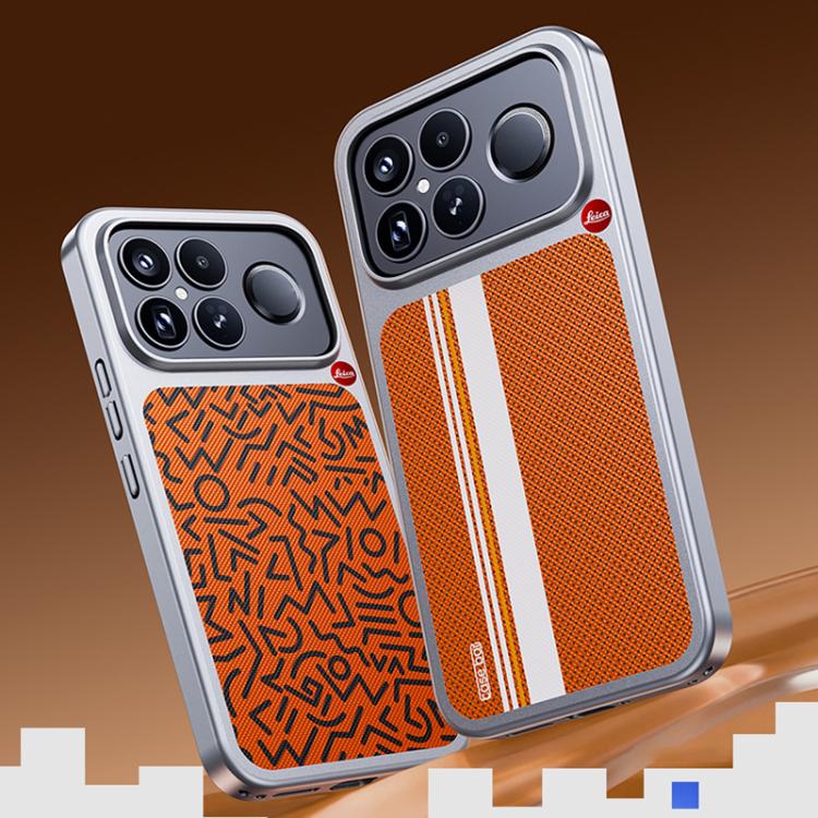 For Redmi K90 Flower World Series Leather Magnetic TPU Phone Case