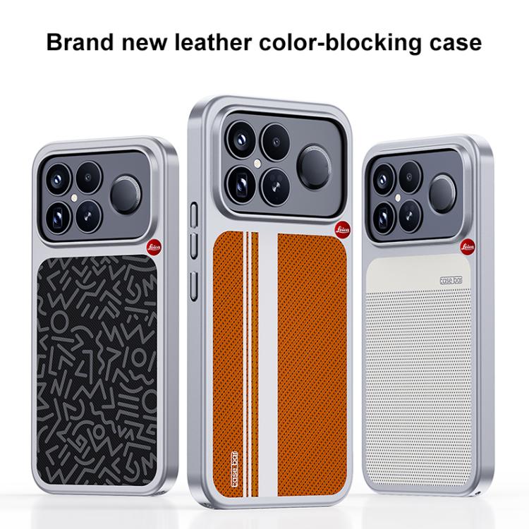 For Redmi K90 Pro Max Flower World Series Leather Magnetic TPU Phone Case