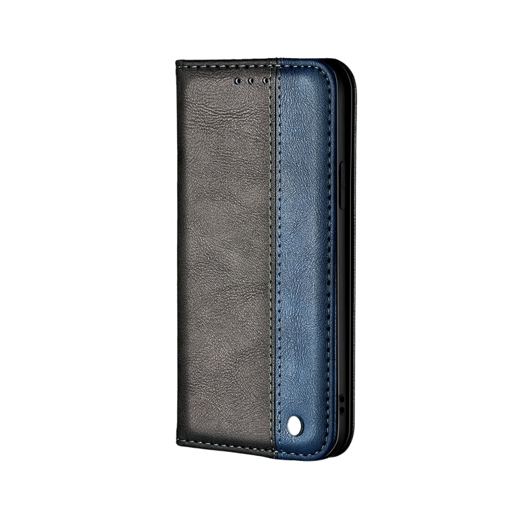 For Samsung Galaxy S20 FE Business Solid Color Stitching Horizontal Flip Leather Case with Holder & Card Slots