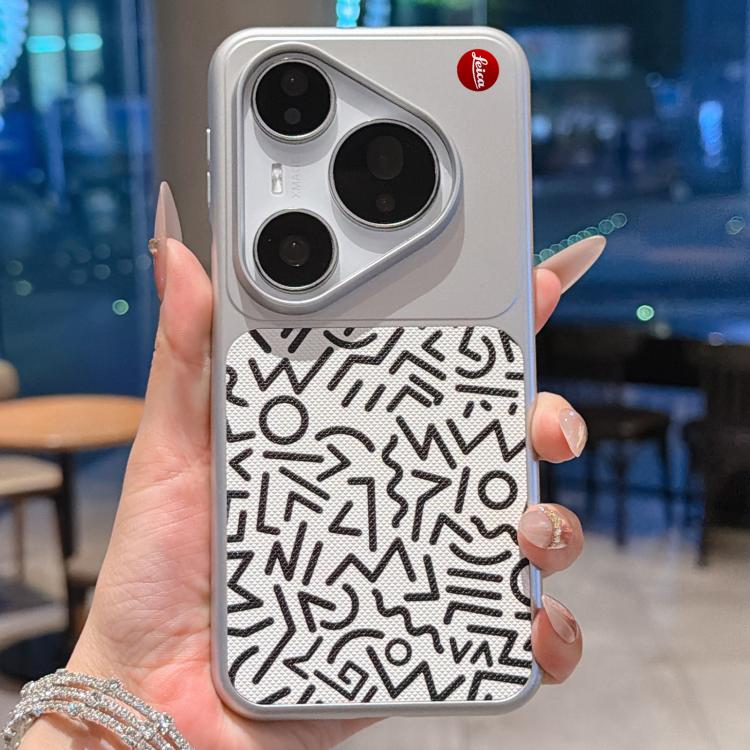 For Huawei Pura 80 Pro 5G Flower World Series Leather Magnetic TPU Phone Case
