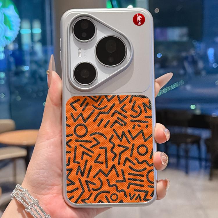 For Huawei Pura 80 Pro 5G Flower World Series Leather Magnetic TPU Phone Case