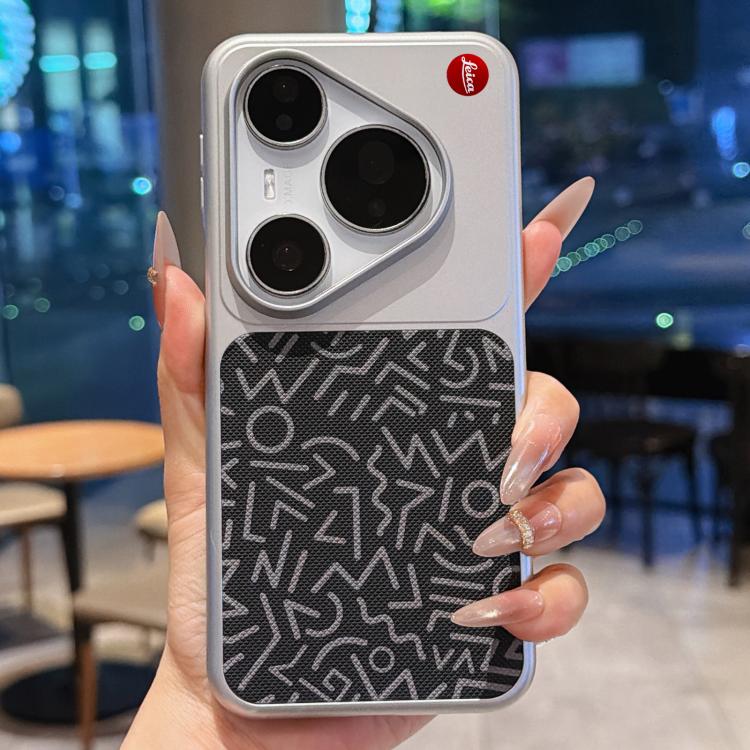 For Huawei Pura 80 Pro 5G Flower World Series Leather Magnetic TPU Phone Case