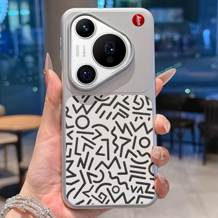 For Huawei Pura 70 Pro Flower World Series Leather Magnetic TPU Phone Case