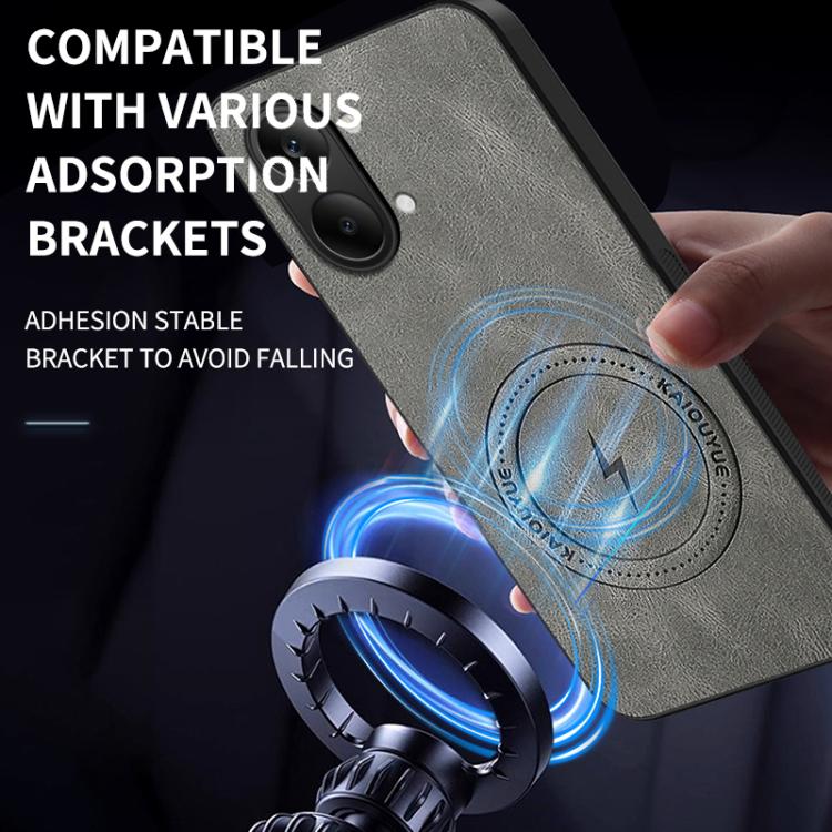 For Redmi Turbo 5 Max / Poco X8 Pro Max WANLONFENG Nappa Texture Magnetic Phone Case with 2pcs Screen Films