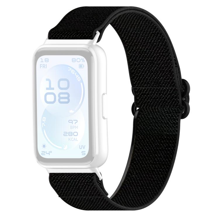 For Huawei Band 11 Pro / 11 xDfind Stretch Braided Nylon Slide Buckle Watch Band