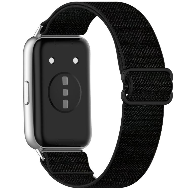 For Huawei Band 11 Pro / 11 xDfind Stretch Braided Nylon Slide Buckle Watch Band