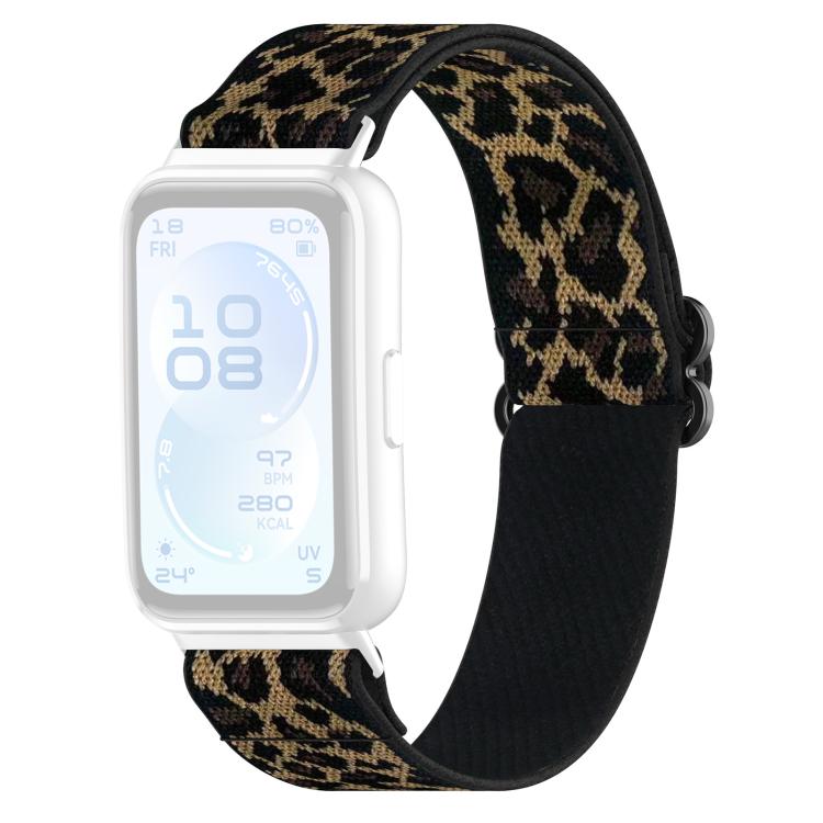 For Huawei Band 11 Pro / 11 xDfind Stretch Braided Nylon Slide Buckle Watch Band