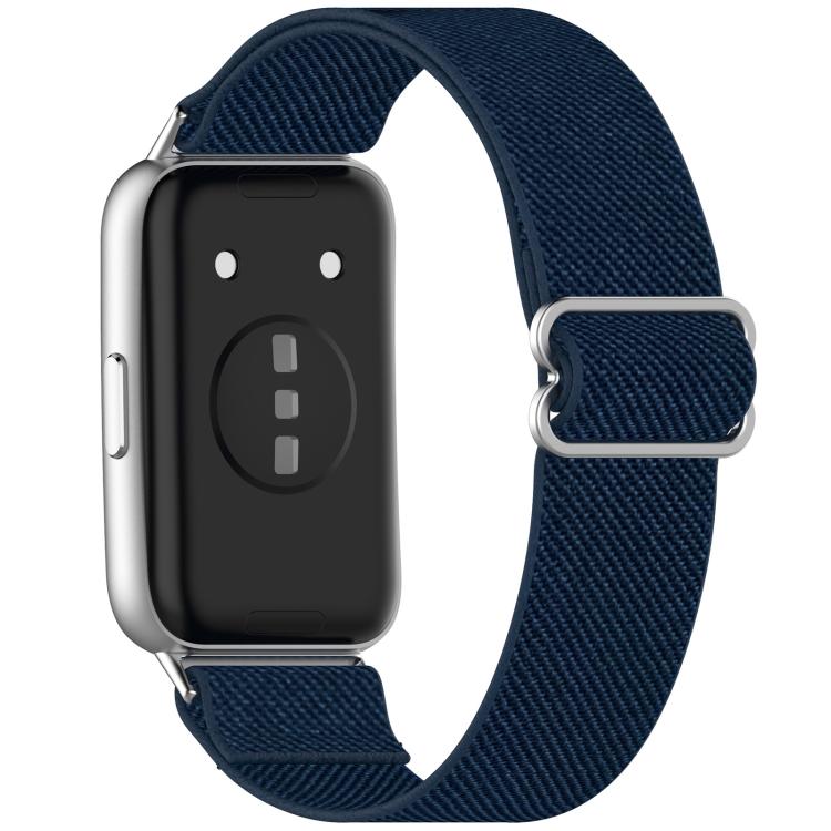 For Huawei Band 11 Pro / 11 xDfind Stretch Braided Nylon Slide Buckle Watch Band