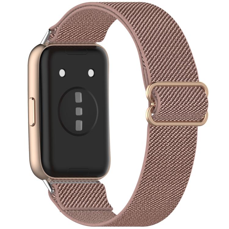 For Huawei Band 11 Pro / 11 xDfind Stretch Braided Nylon Slide Buckle Watch Band