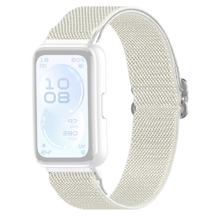 For Huawei Band 11 Pro / 11 xDfind Stretch Braided Nylon Slide Buckle Watch Band