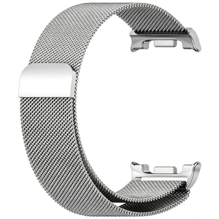 For Samsung Galaxy Watch8 Classic 46mm Milanese Stainless Steel Watch Band with Film Integrated PC Case Set